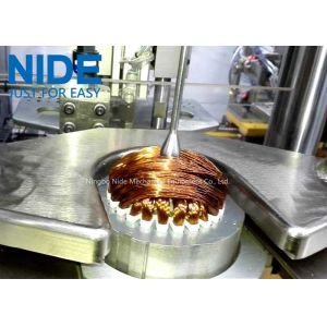 Ipad Operaion 3 Phase Motor Winding Machine Three Station Middle Type