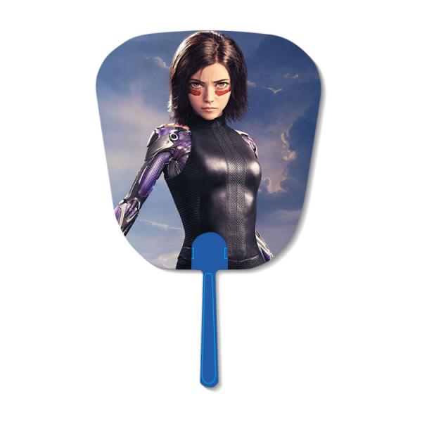 Lenticular Image Printing Personalized Hand Fans Kopo Design For Restaurant /