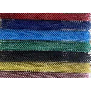 Painting Decorative Wire Mesh , Metal Mesh Fabric Curtain For Bars Screen