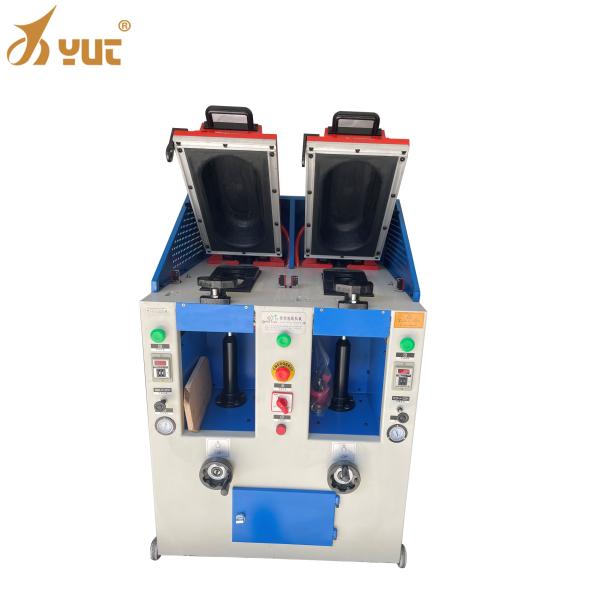 1000 Pairs 8 Hours Shoe Sole Pressing Machine Double Station Full Automatic