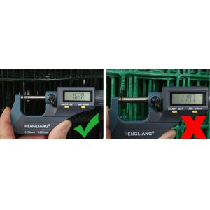 Customized Welded Wire Mesh With Pvc Coated And Welding Fixing Type