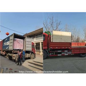 Bopp Rotary Blades Plastic Waste Shredder PP Films With Sharpener