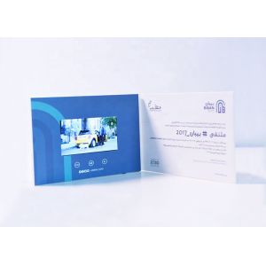 Digital Advertising Recordable Video Greeting Card For Opening Ceremonies