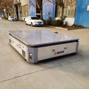 5T Intelligence Trackless Transfer Trolley Electric For Smart Factory