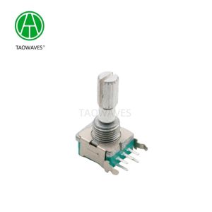 High-Precision Rotary Encoder with Reset and Robust Knob for Professional Audio