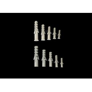 PP PE Plastic Wall Plug Screw Expand Nails Anchor M6x30mm