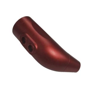 Red Anodized CNC Precision Parts 4 Axis Machining 6061-T6 Aluminum Medical