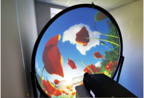 360 Degree Fisheye Dome Projector Lens External All Glass All Metal