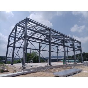 Large Span Steel Structure Warehouse ASTM572 For Primary Framework‌