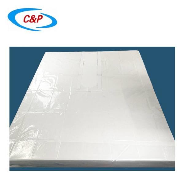 Sterile Utility Disposable Surgical Drape U Impervious Split Drape PE Transparen