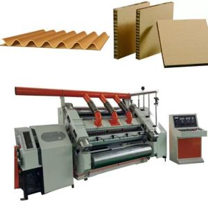 Cheap Fingerless Automatic Corrugated Cardboard Production Line Full Set For Making Paperboard Machine for sale