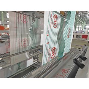 Zhejiang Fully Automatic PE Plastic Sine Wave Bag Making Machine