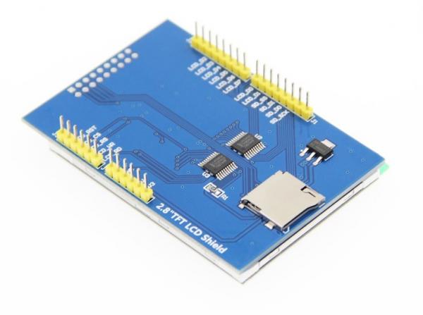 Quality 2.8 Inch 320x240 LCD Driver Board Arduino UNO Resistive Touch With SD Card Slot wholesale