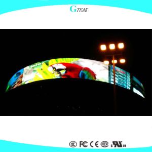 6mm flexible led video wall customized screen display