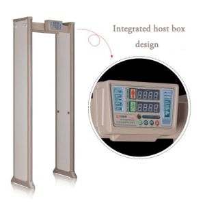 Cheap Multi Zone Full Body Scanner Walk Through Metal Detector Highest Sensitivity for sale