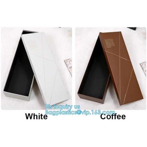 New product custom handmade small luxury wedding paper jewellery white gift box with ribbon closure,Silk Customised Pock