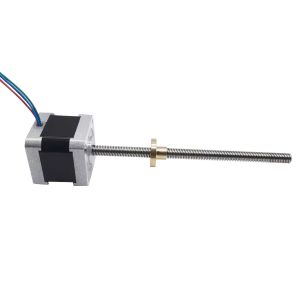 NEMA17 Linear Lead Screw Hybrid Stepper Motor 42mm With POM Brass Nut