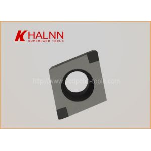 BN - H11 Brazed PCBN Inserts , Hard Turning Inserts Gear Wheel Steel Gears Inner