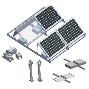 Cheap Ballasted Solar Mounting Systems Panel Modules System Roof Solar System 10kw On Grid Solar Energy Panel Solar for sale