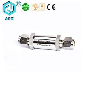Laboratory Air Compressor Check Valve 3000Psi Max Working Temperature 204℃
