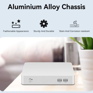 Intel Industrial Mini PC Celeron J1900 4 Cores 4 Threads With DDR3L And Cooling