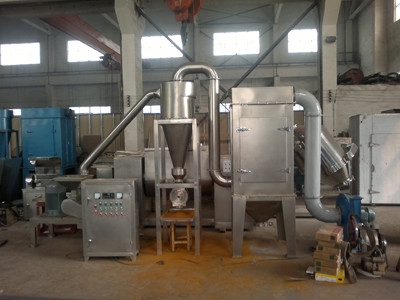 Addition Agent Flexible Shaft Pulverizer Grinding Machine , Industrial Grinder