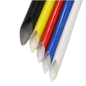 China Glass Fibre Insulating Sleeve For Demanding Electrical Environments on sale