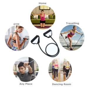 Body Shape Fitness Rubber Bands Enhance Flexibility Elastic Gymnastic Band