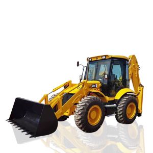 Cheap Original JCB 4CX Used Backhoe Loader 81kw Rared Power 1.3m3 Bucket Capacity for sale