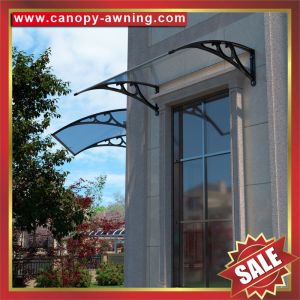 diy pc polycarbonate canopy awning shelter with cast aluminum alu bracket arm