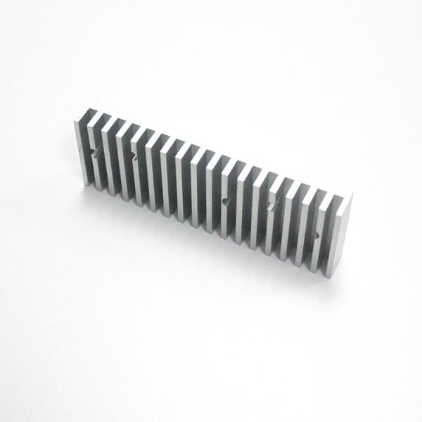 CNC Surface Anodizing Clear Pin Aluminum Profile Heat Sink With Rosh 0.05