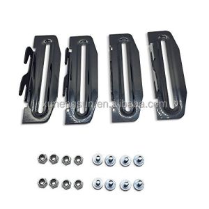 Metal Bed Frame Headboard Hooks Conversion Bracket Punching with Galvanized