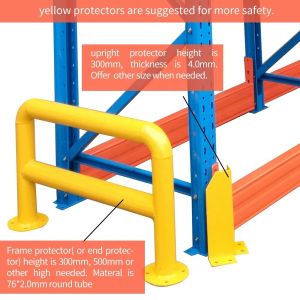 HTP Selective Pallet Racking System With Corrosion Protection For Warehouse Rack
