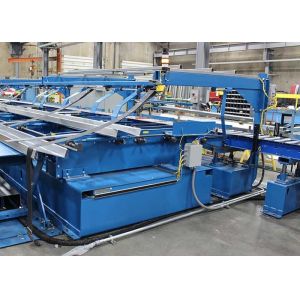 Steel C U Truss Furring Channel Roll Forming Machine Semi Automatic Roof Truss