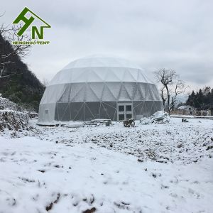 China 6 Person Small Camping Geo Dome Tent Waterproof 48m Diameter on sale