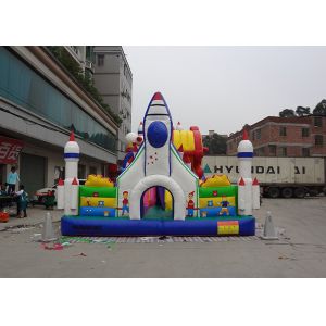 Outside / Indoor Inflatable Amusement Park Commercial Funcity Game Toys For Kids