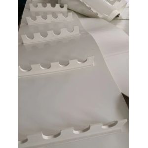 Smooth Petrol Green Pvc Conveyor Belt Custom Made 2ply 3ply