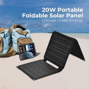 20W Mono Cell Portable Solar Bag with USB Type-C Output and ETFE Surface