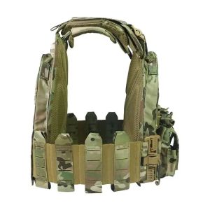 Tactical Military Bulletproof Vest With Plates Molle System Carrier With