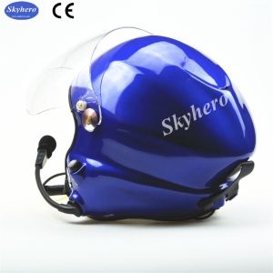 Hot sale Noise cancel Powered paraglider helmet Blue paramotor helmet Color blue