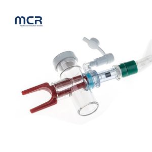 T Type Head Closed Suction Catheter with Thumb Control Valve