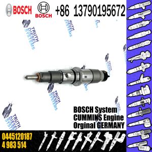 High Quality New Diesel Fuel Injector 0445120187 Common Rail Injector 4 983 514