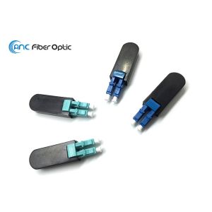 LC Loopback Fiber Optic Patch Cord for Testing SM OM1 OM2 OM3 OM4 OM5 Optional