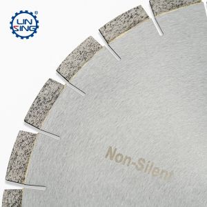 Finishing Ti-coated Diamond Blade for Marble and Granite Cutting 14'' U-slot