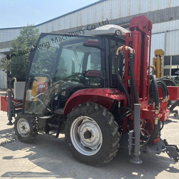 Quality Full Hydraulic Tractor Mounted Water Well Drilling Rig 300m Depth wholesale