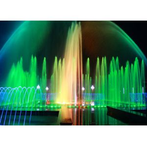 Fascinating Musical Water Fountain Project , Dancing Pool Fountain OEM Design