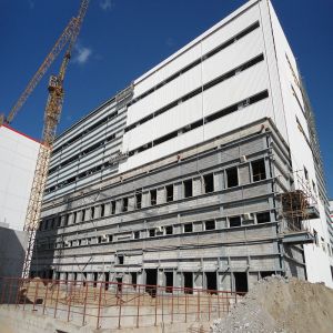 High Rise Steel Structure Building for Schools Hospitals Commercial