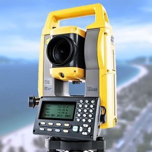 32 GB ReflectorLess Topcon Total Station Dual Axis Compensation