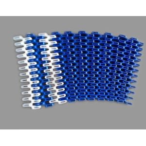170mm Plastic Mesh Conveyor Belt Blue Flush Grid Conveyor Belt