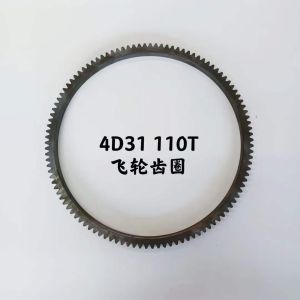 China Hi-TTS Flywheel Ring Gear 110 Teeth for Mitsubishi HD250 HD450 Excavator 4D31/4D31T Models ME012548 ME012549 Guangdong Made on sale